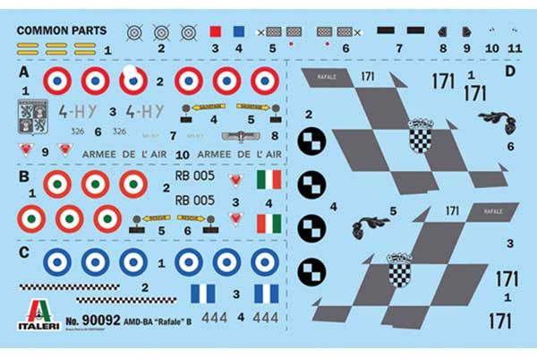 Rafale B (Italeri 90092) 1/72
