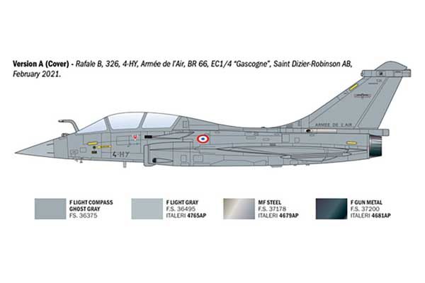 Rafale B (Italeri 90092) 1/72
