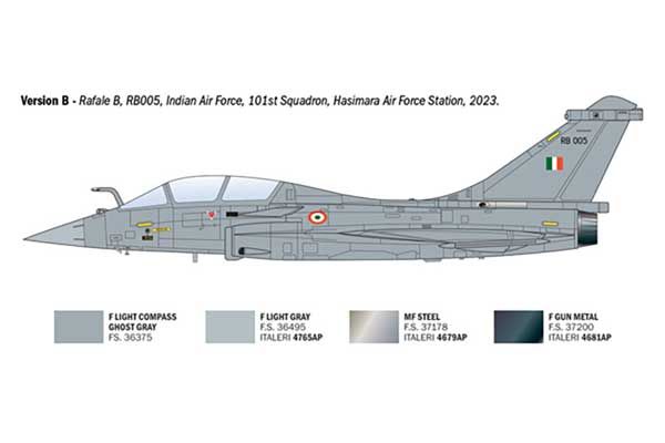 Rafale B (Italeri 90092) 1/72