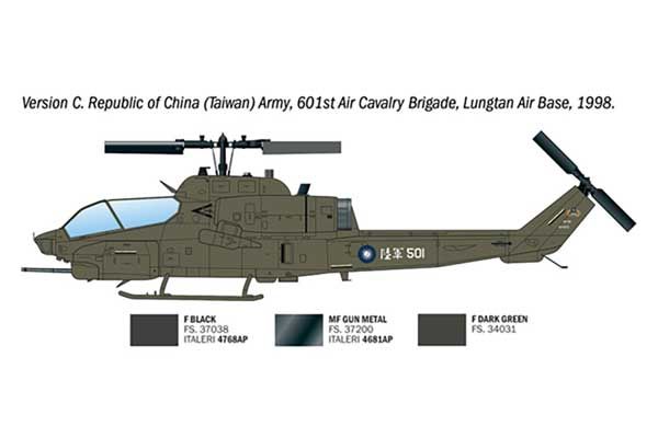 AH-1W Super Cobra (Italeri 90160) 1/72