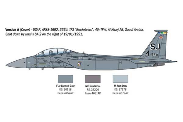 F-15E Strike Eagle (Italeri 90166) 1/72