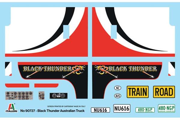BLACK THUNDER Australian truck (Italeri 90727) 1/24