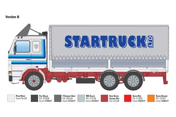 Scania 142H 6x2 Canvas (Italeri 90762) 1/24