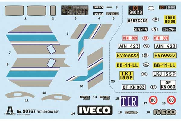 IVECO 190.38 CowBoy (Italeri 90767) 1/24