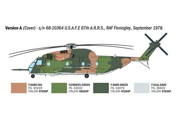 HH-53C Super Jolly Green Giant (Italeri 91035) 1/72