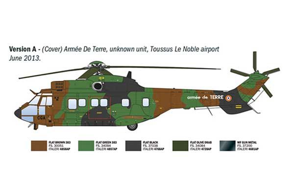 AS332 Super Puma (Italeri 91096) 1/72