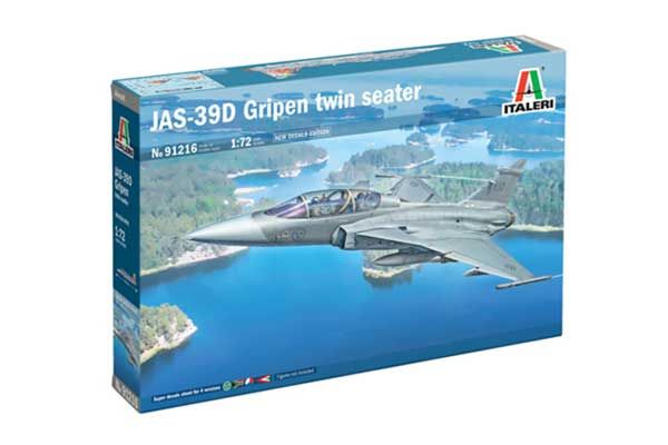 JAS-39D Gripen Twin Seater (Italeri 91216) 1/72