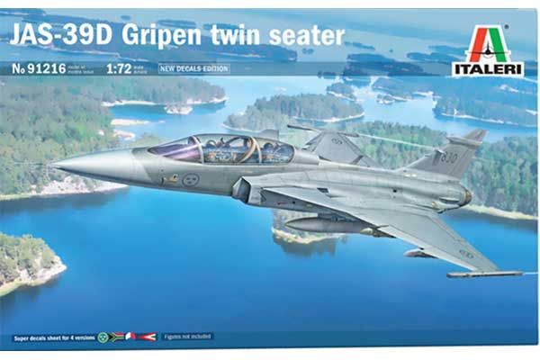 JAS-39D Gripen Twin Seater (Italeri 91216) 1/72 JAS-39D Gripen Twin Seater (Italeri 91216) 1/72