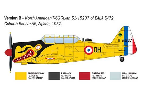 T-6G Texan (Italeri 92652) 1/48