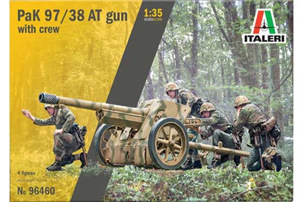 Гармата Pak 97/38 AT з розрахунком (Italeri 96460) 1/35