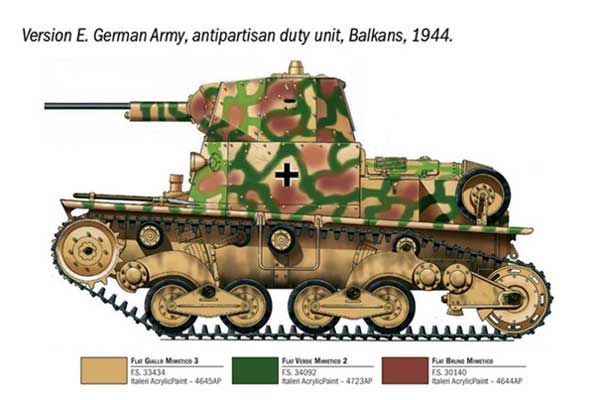 Carro Armato L6 / 40 (Italeri 96553) 1/35