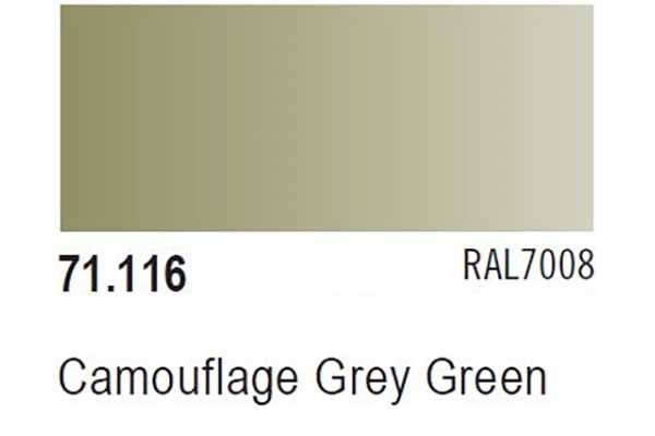 Фарба акрилова "Model Air" камуфляжний сіро-зелений RAL7008 - Vallejo 71116