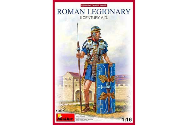 РИМСКИЙ ЛЕГИОНЕР II ВЕК н.э. (MiniArt 16007) 1/16 РИМСКИЙ ЛЕГИОНЕР II ВЕК н.э. (MiniArt 16007) 1/16