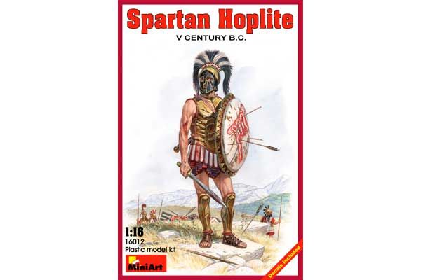 СПАРТАНСКИЙ ГОПЛИТ V ВЕК до н.э. (MiniArt 16012) 1/16 СПАРТАНСКИЙ ГОПЛИТ V ВЕК до н.э. (MiniArt 16012) 1/16