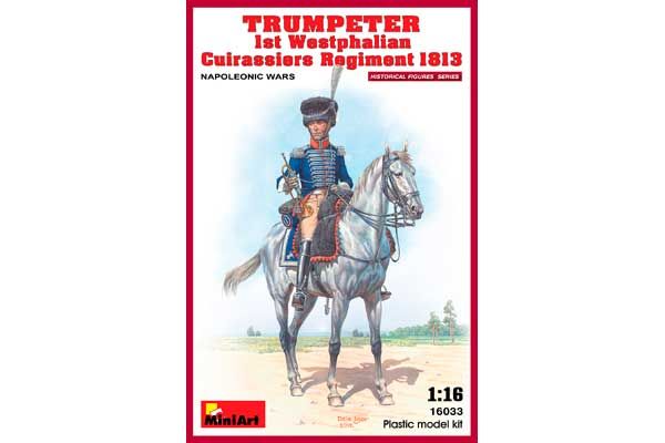 Трубач 1-го Вестфальского Кирасирского Полка 1813 г (MiniArt 16033) 1/16