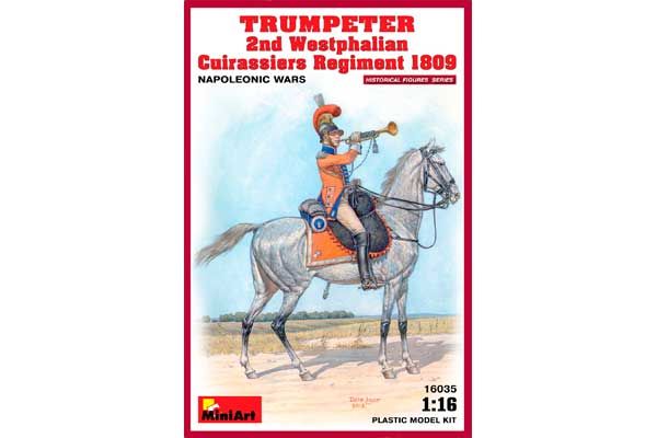 Трубач 2-го Вестфальского Кирасирского Полка 1809 г (MiniArt 16035) 1/16