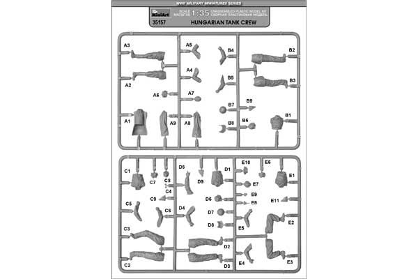 Венгерский танковый экипаж (MiniArt 35157) 1/35