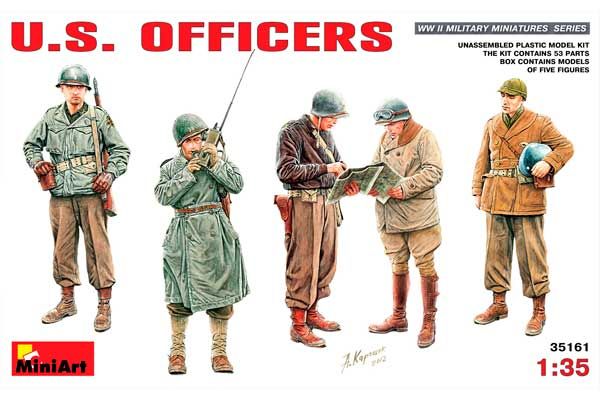 Американские офицеры (Mini Art 35161) 1/35 Американские офицеры (Mini Art 35161) 1/35