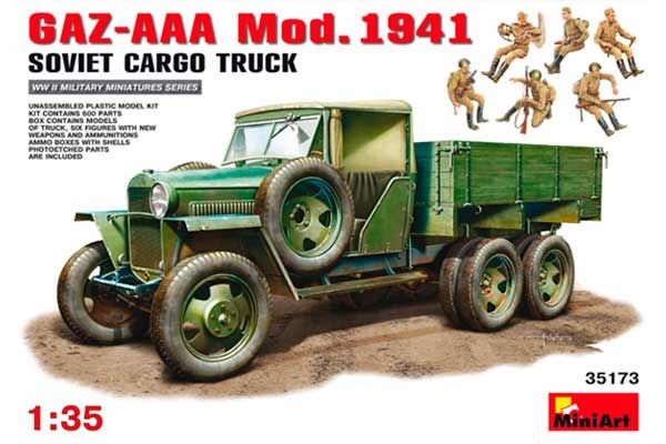 ГАЗ-AAA Обр. 1941 г. (MiniArt 35173) 1/35 ГАЗ-AAA Обр. 1941 г. (MiniArt 35173) 1/35