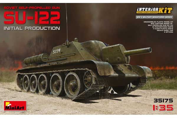 СУ-122 первых выпусков (MiniArt 35175) 1/35