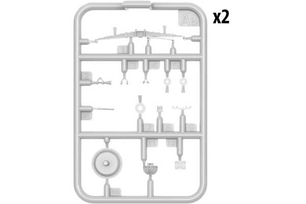 Автомобиль Kfz.70 с Пушкой 7,62 cm F.K. 39 (r) (MiniArt 35189) 1/35