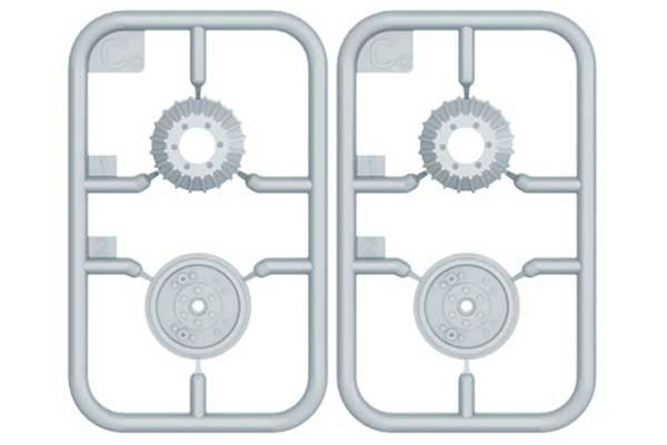 Семейство колес для ЗИС-5 (MiniArt 35196) 1/35