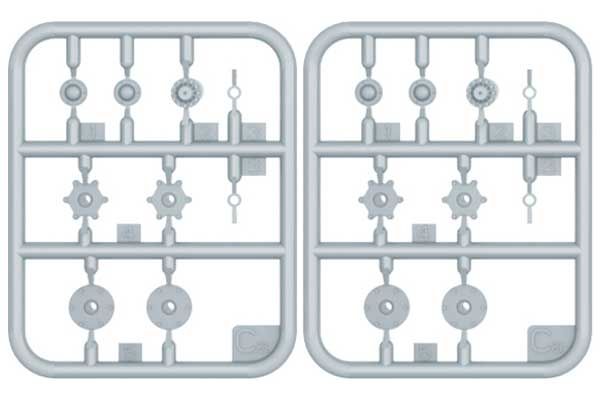 Семейство колес для ЗИС-5 (MiniArt 35196) 1/35