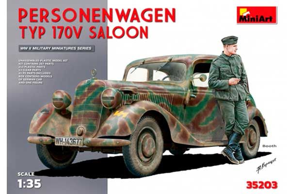 Personenwagen TYP 170V SALOON (MiniArt 35203) 1/35 Personenwagen TYP 170V SALOON (MiniArt 35203) 1/35