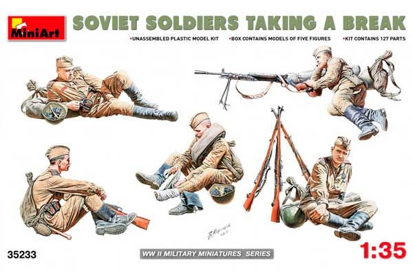 Радянські солдатИ на відпочинку (MiniArt 35233) 1/35