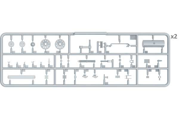 Набор катков для танка Т-34. 1942 г. выпуска (MiniArt 35236) 1/35