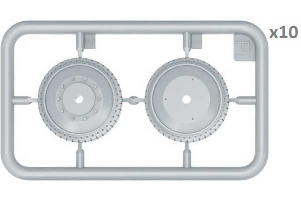 Набор катков для танка Т-34. 1942 г. выпуска (MiniArt 35236) 1/35