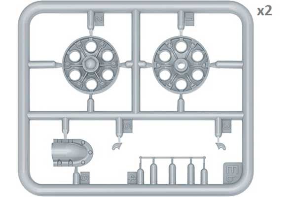 Набор катков для танка Т-34. 1942-43 г. выпусков (MiniArt 35239) 1/35