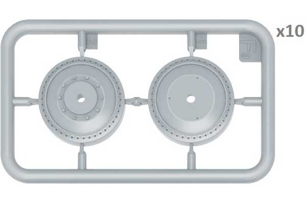 Набор катков для танка Т-34. 1942-43 г. выпусков (MiniArt 35239) 1/35