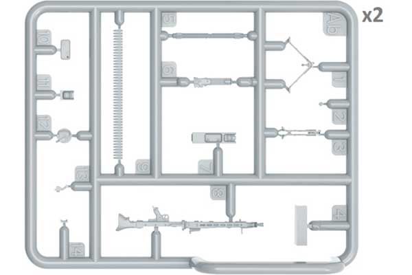 Набір німецьких кулеметів (MiniArt 35250) 1/35