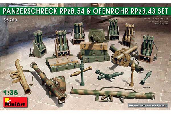 Набор Немецких Противотанковых Гранатомётов (MiniArt 35263) 1/35