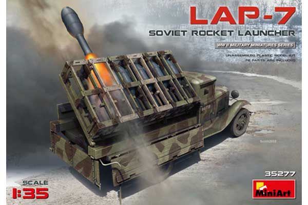 Радянська ракетна установка LAP-7 (MiniArt 35277) 1/35