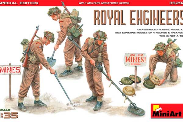 Британські сапери (MiniArt 35292) 1/35 Британські сапери (MiniArt 35292) 1/35