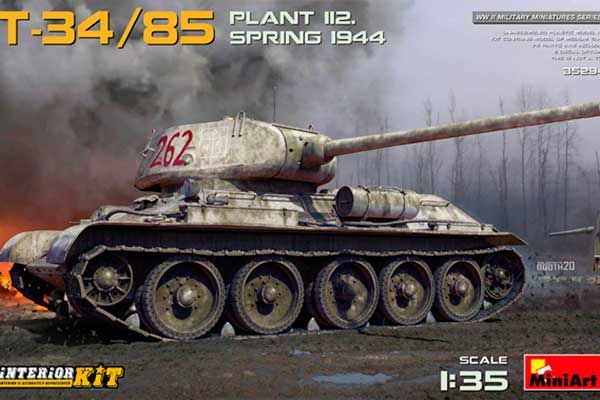 Т-34/85 Завод 112. Весна 1944 (MiniArt 35294) 1/35