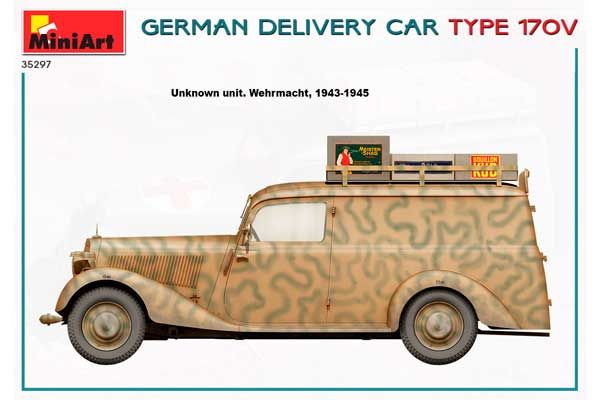 Немецкий автомобиль доставки TYPE 170V (MiniArt 35297) 1/35