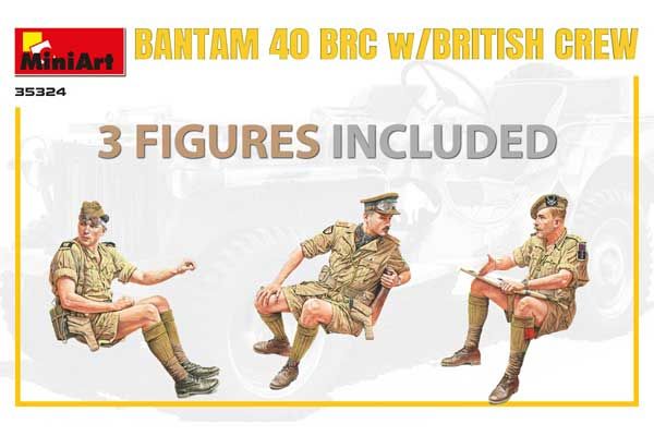 BANTAM 40 BRC з Британським Екіпажем (MiniArt 35324) 1/35