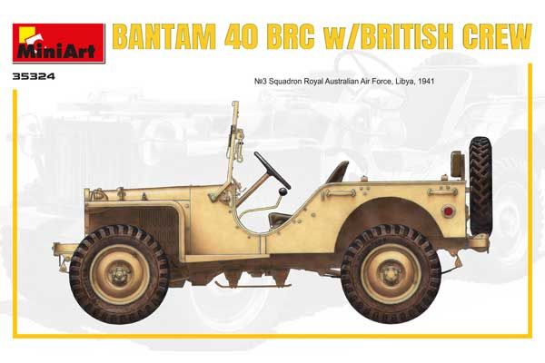 BANTAM 40 BRC з Британським Екіпажем (MiniArt 35324) 1/35