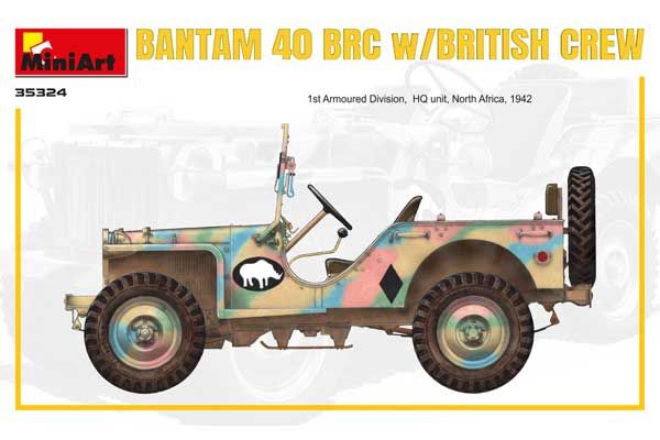 BANTAM 40 BRC з Британським Екіпажем (MiniArt 35324) 1/35