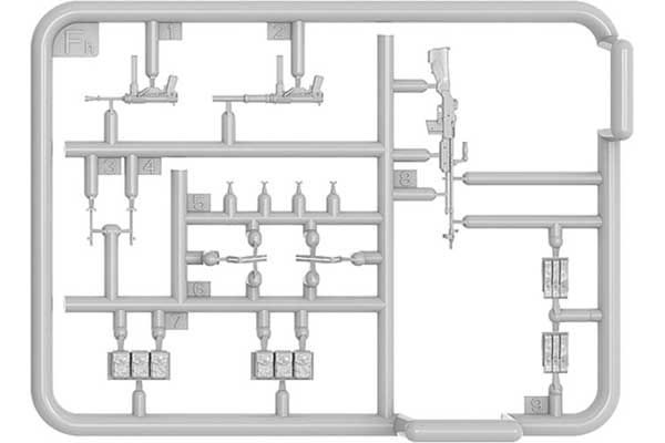 Американское пехотное оружие и снаряжение (MiniArt 35329) 1/35