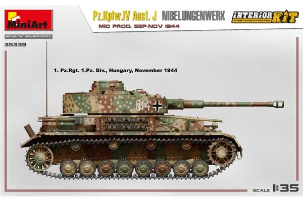 Pz.Kpfw.IV Ausf. J (MiniArt 35339) 1/35