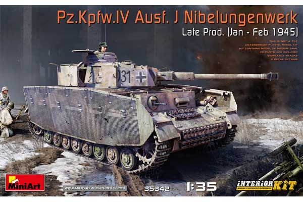 Pz.Kpfw.IV Ausf. J (MiniArt 35342) 1/35