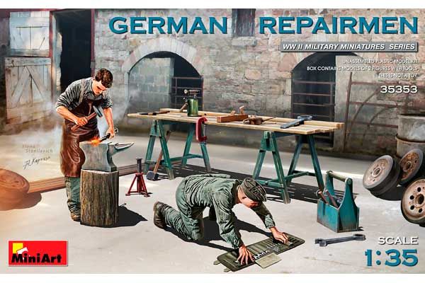 Немецкие ремонтники (MiniArt 35353) 1/35 Немецкие ремонтники (MiniArt 35353) 1/35