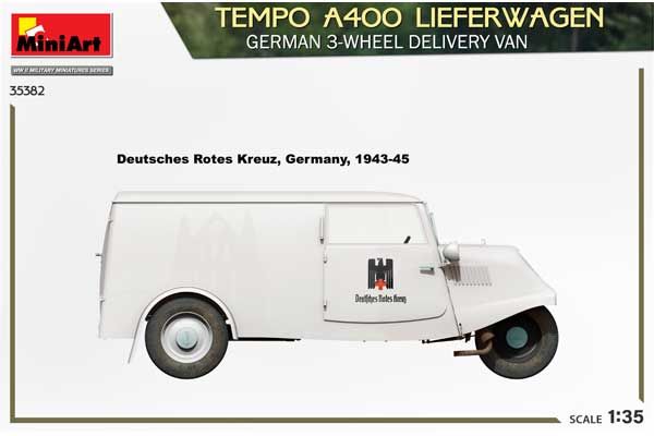 Tempo A400 Lieferwagen (MiniArt 35382) 1/35