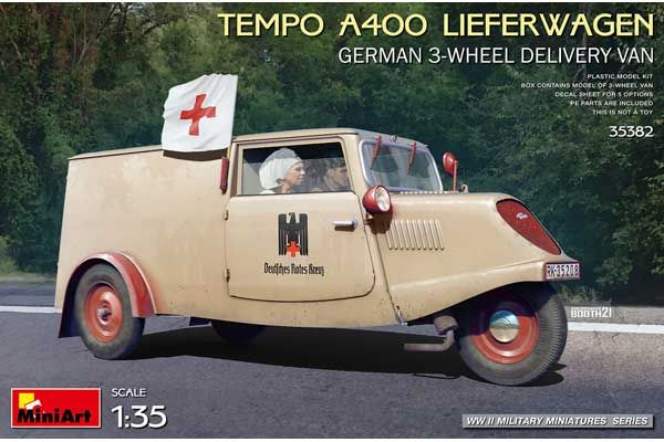 Tempo A400 Lieferwagen (MiniArt 35382) 1/35 Tempo A400 Lieferwagen (MiniArt 35382) 1/35