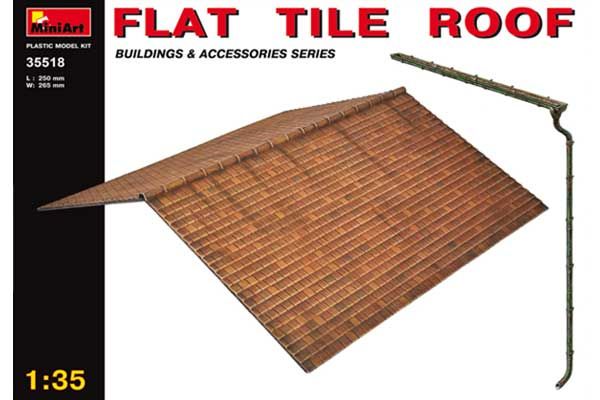Черепичний дах (MiniArt 35518) 1/35