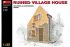 Разрушенный деревенский дом (MiniArt 35520) 1/35
